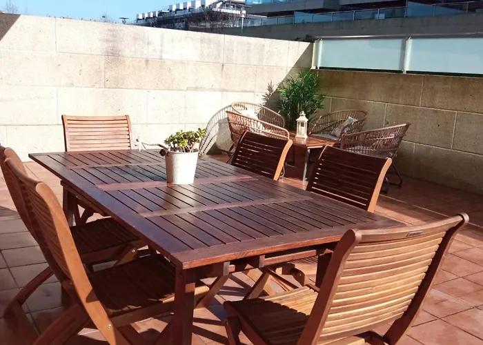 Apartmán Canelas Class Con Amplias Terrazas Portonovo